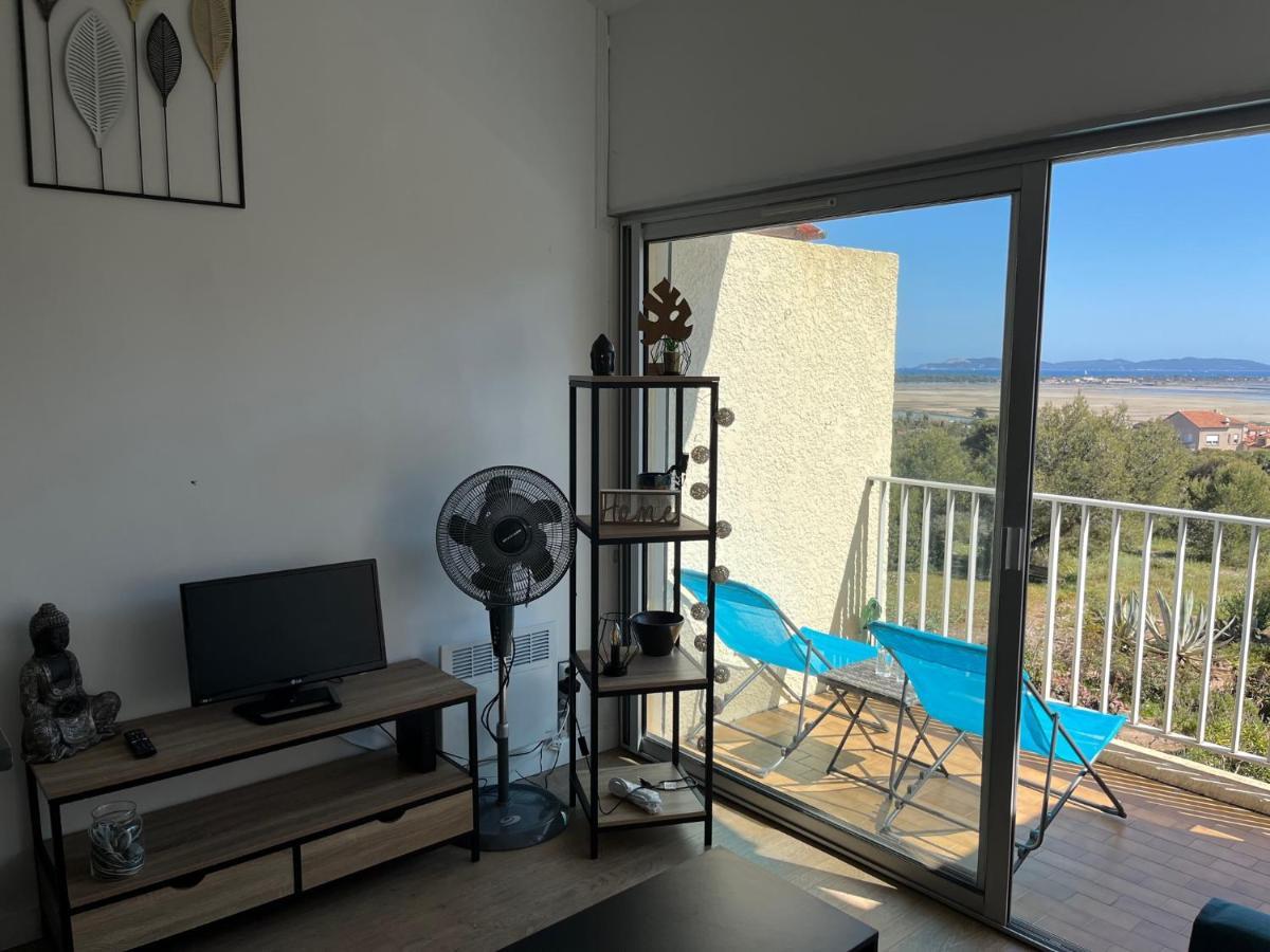 Appartement Hyeres - Costebelle Duplex Vue Mer Balcon Residence Privee Parking - Marie Caroline Bagian luar foto