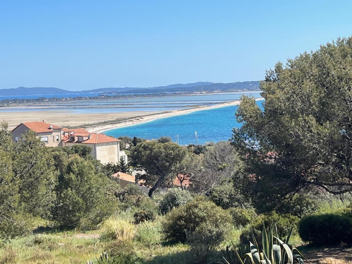 Appartement Hyeres - Costebelle Duplex Vue Mer Balcon Residence Privee Parking - Marie Caroline Bagian luar foto